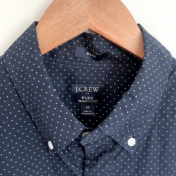 J. Crew Shirts J Crew Slim Flex Washed Button Down Dress Shirt